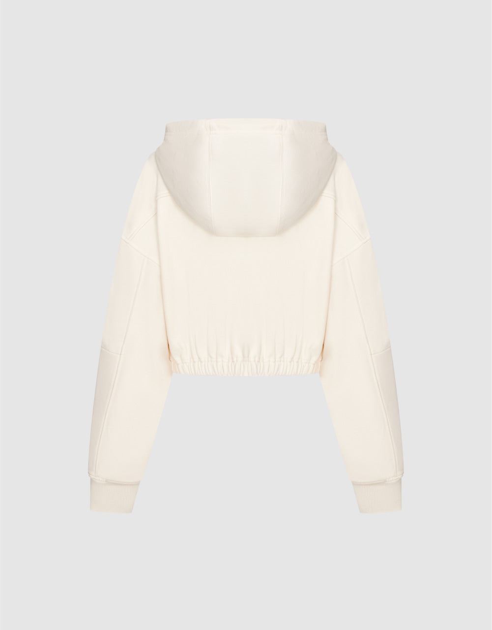 Letter Print Hooded Jacket