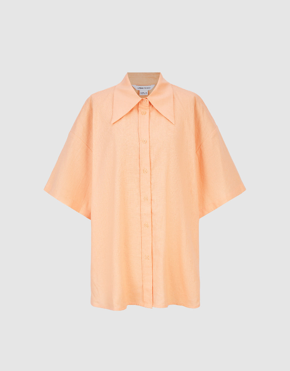 Drop Shoulder Sleeve Straight Shirt