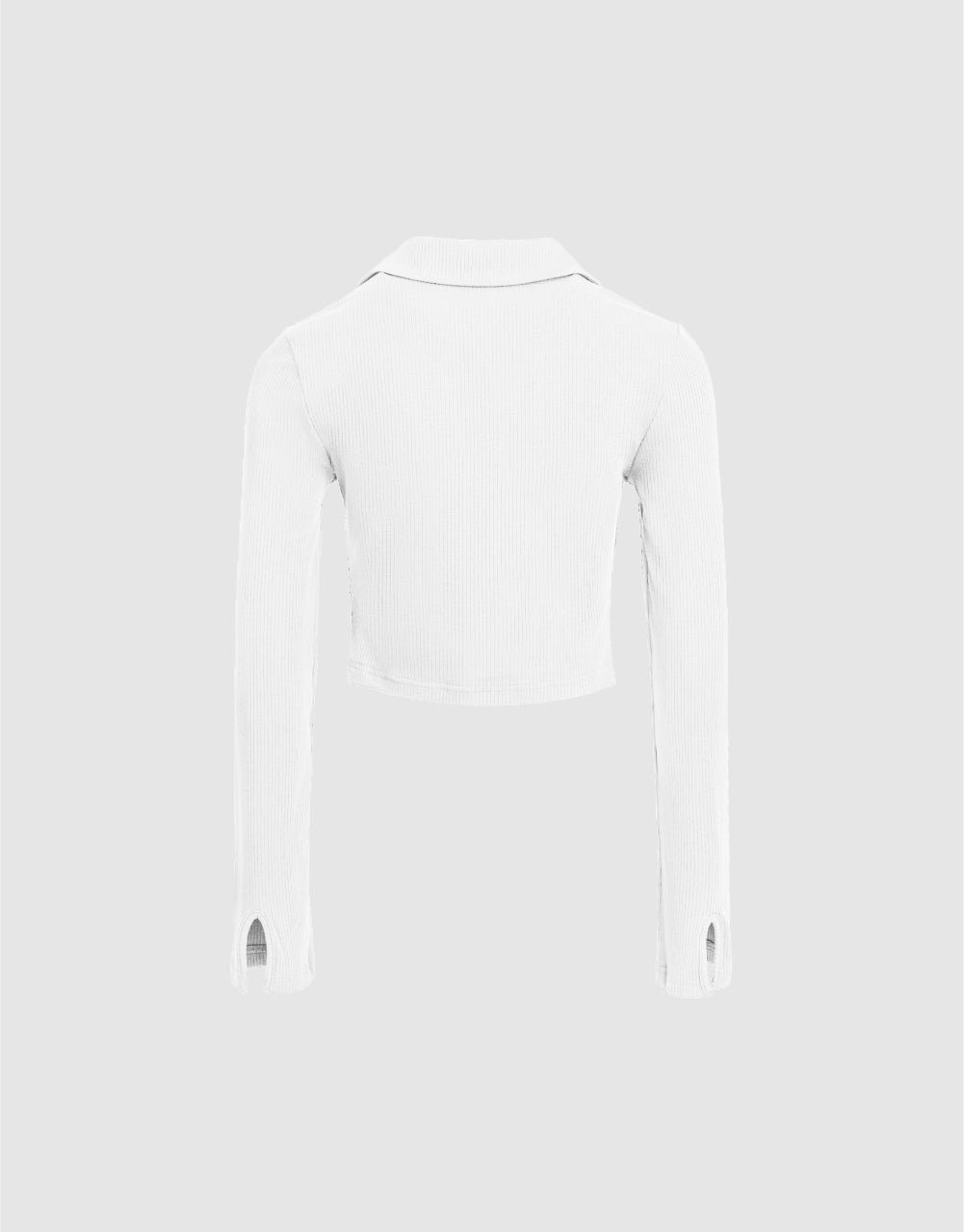Drawstring Hem V-Neck T-Shirt