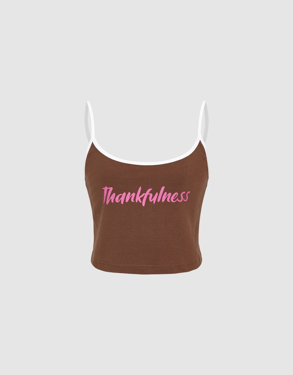 U Neck Mini Length Tank Top
