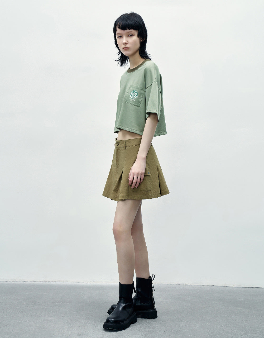 Mini A-Line Skirt