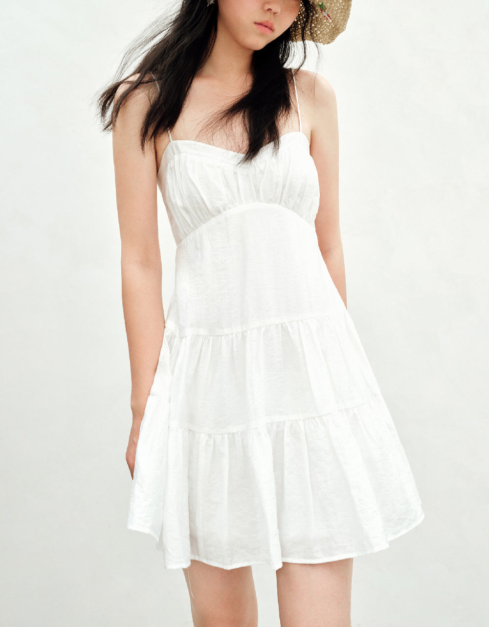 V-Neck A-Line Cami Dress