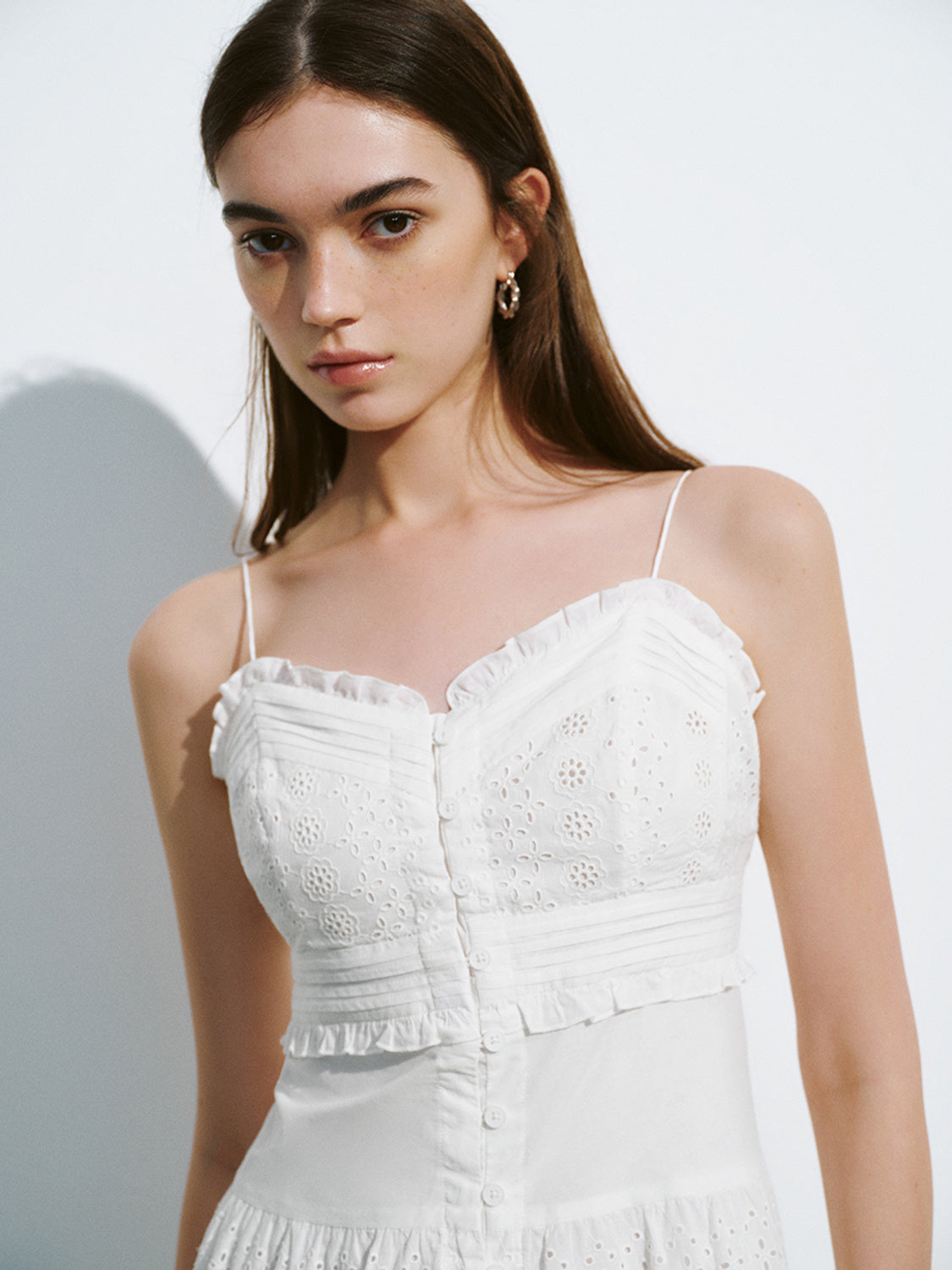 V-Neck A-Line Cami Dress