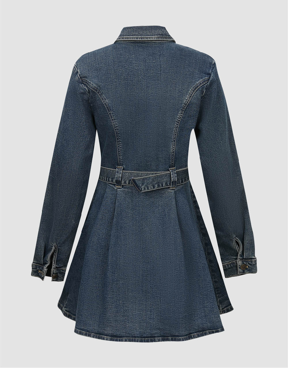 A-Line Denim Dress