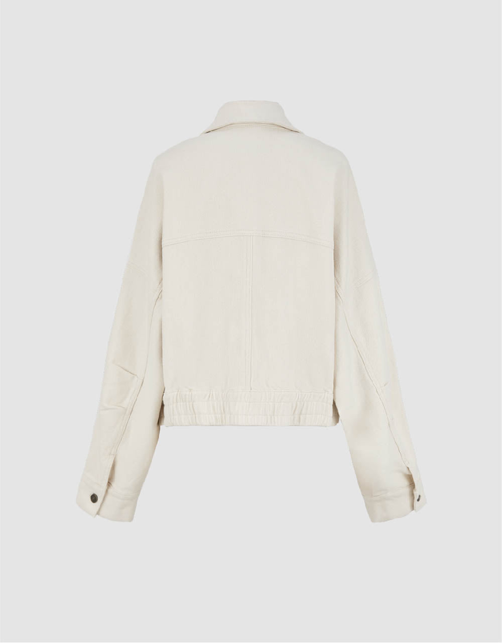 Drop Shoulder Sleeve  Denim Jacket