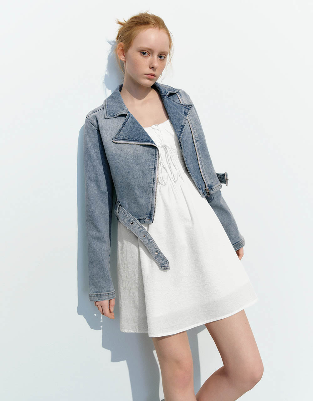 Cropped Denim Jacket