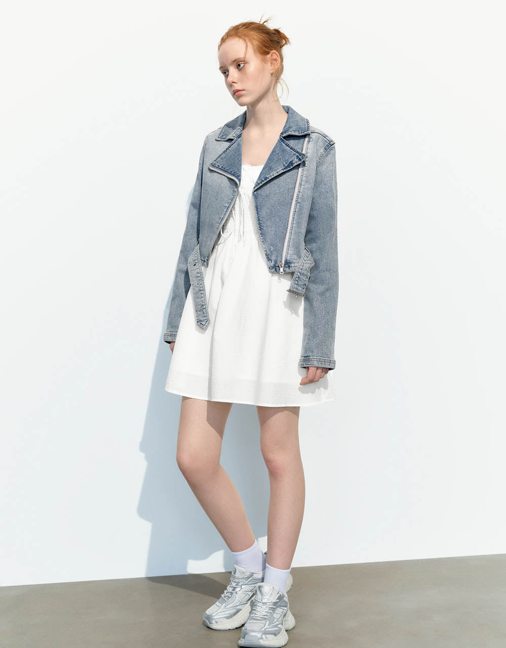 Cropped Denim Jacket