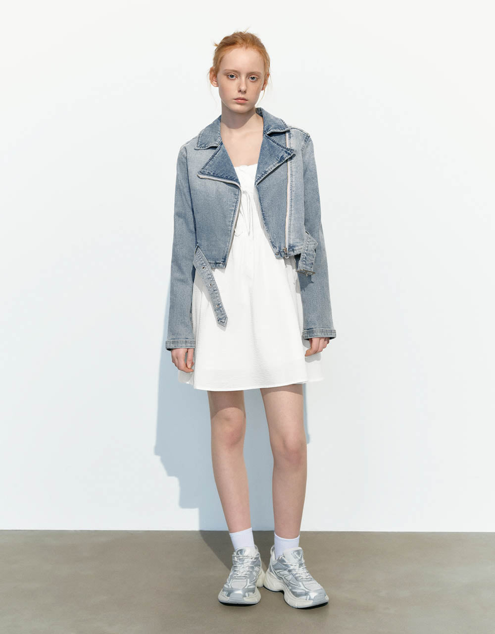 Cropped Denim Jacket