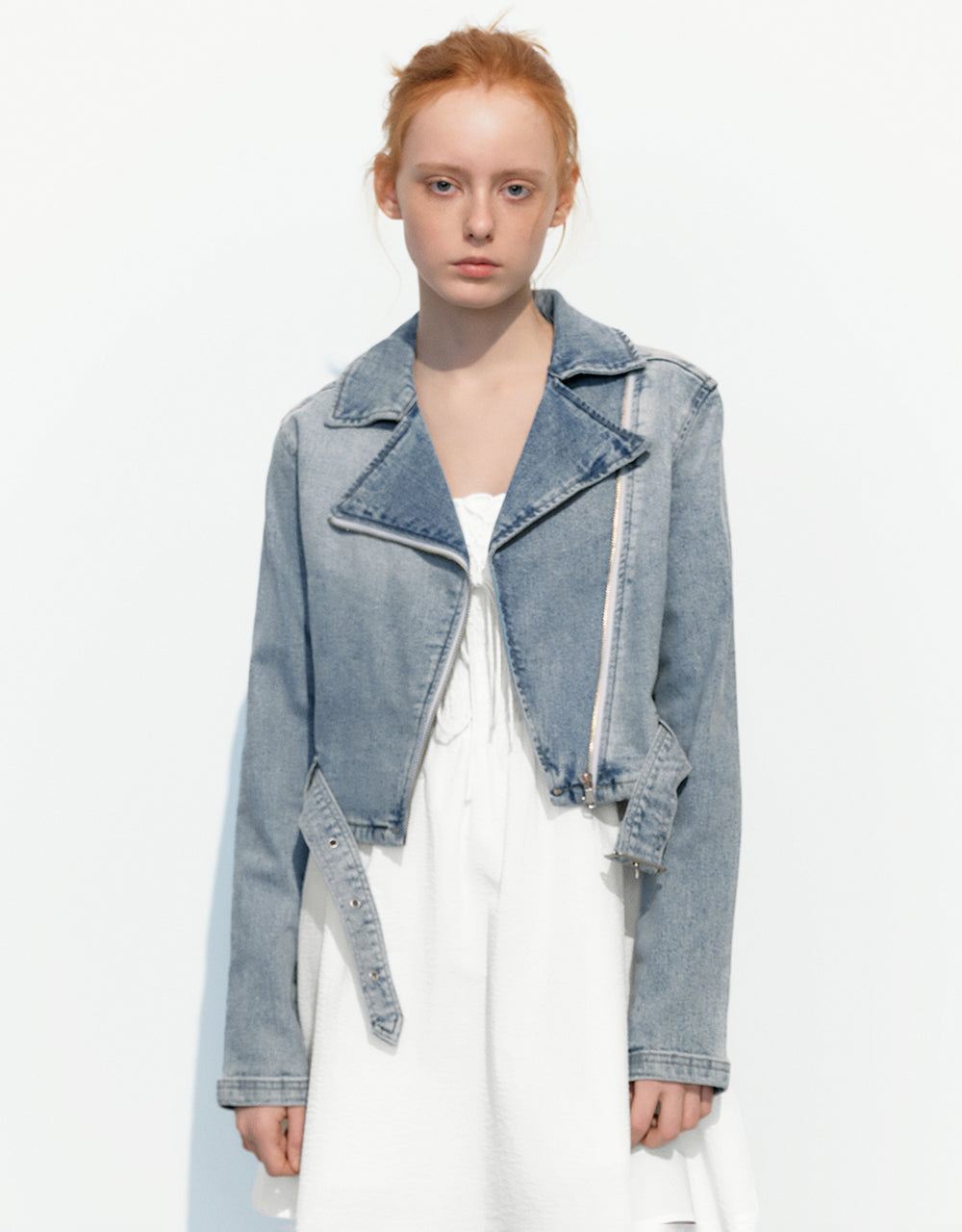 Cropped Denim Jacket