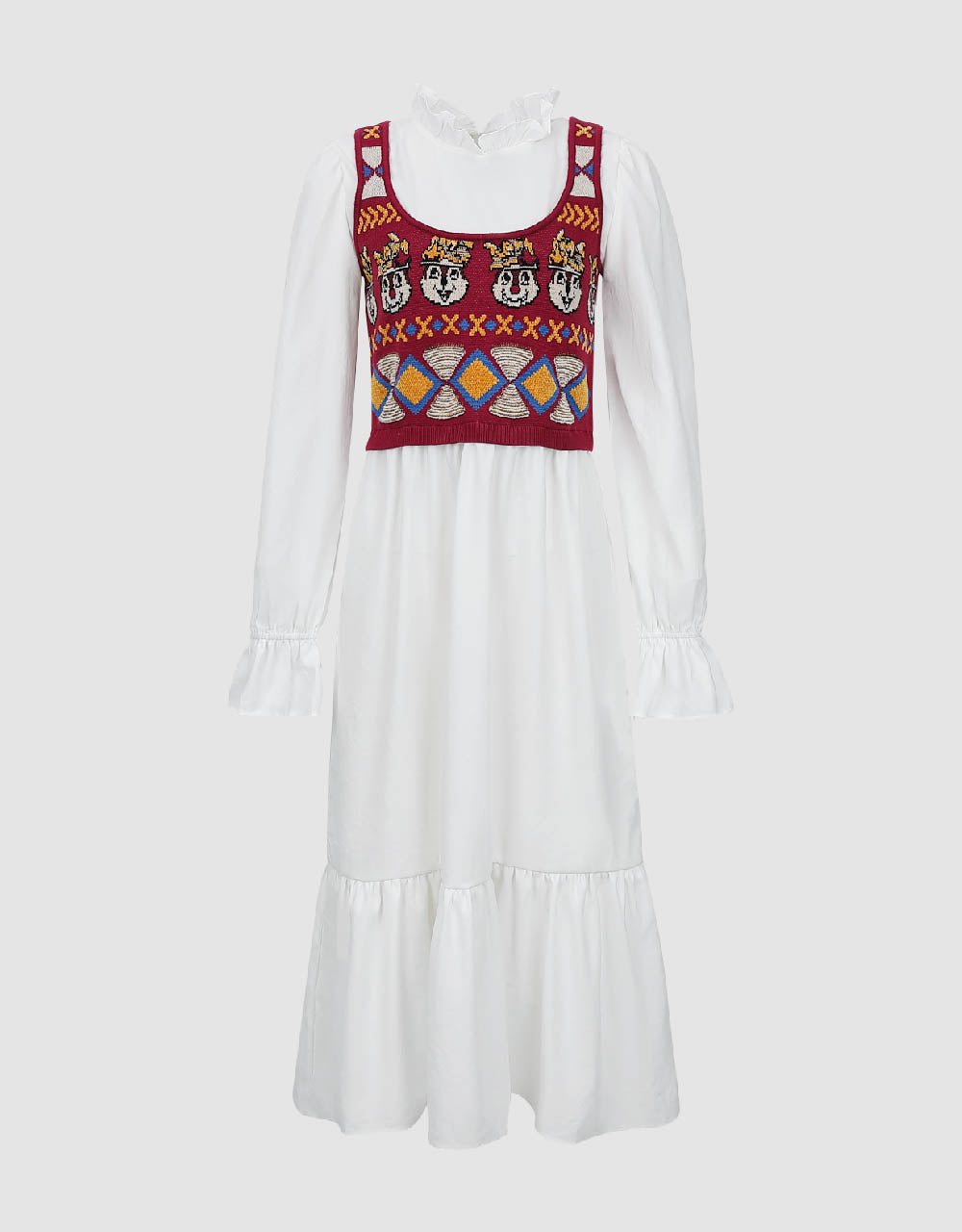 2 In 1 Knitted Dress