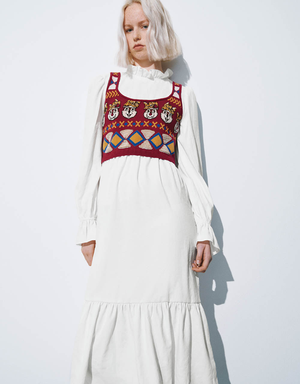 2 In 1 Knitted Dress