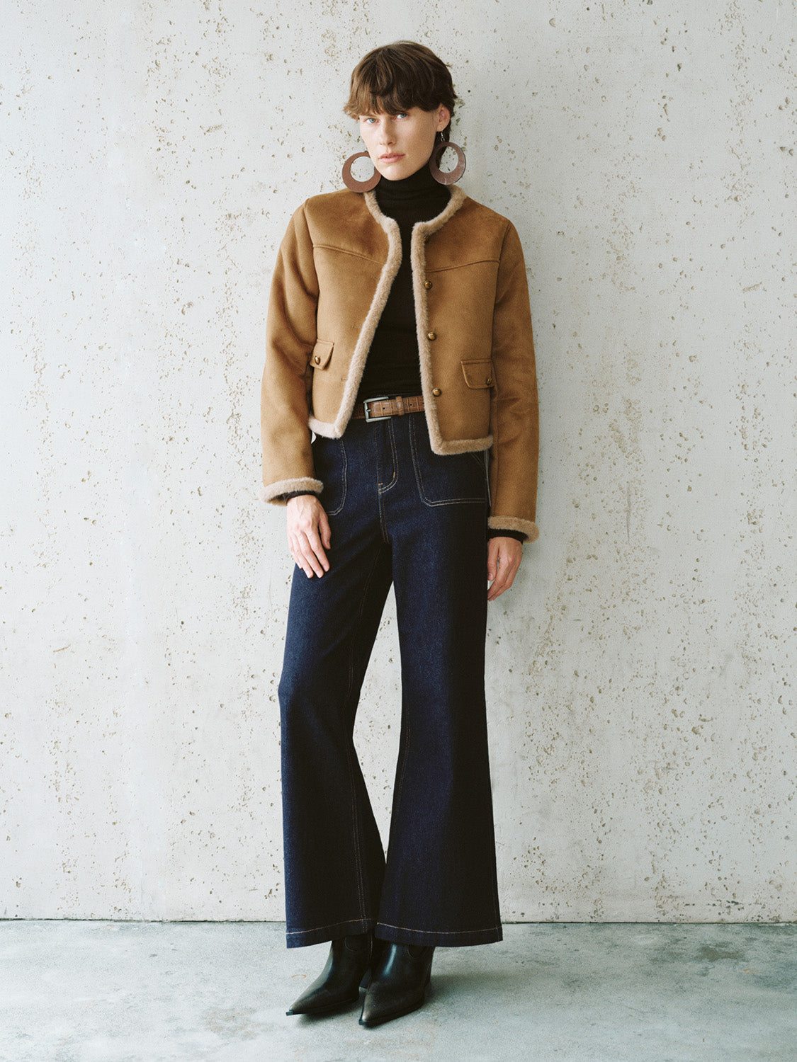 Suede Loose Jackets