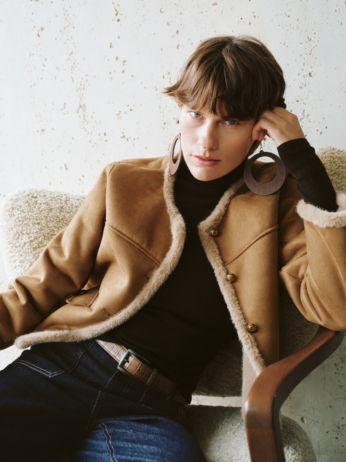 Suede Loose Jackets