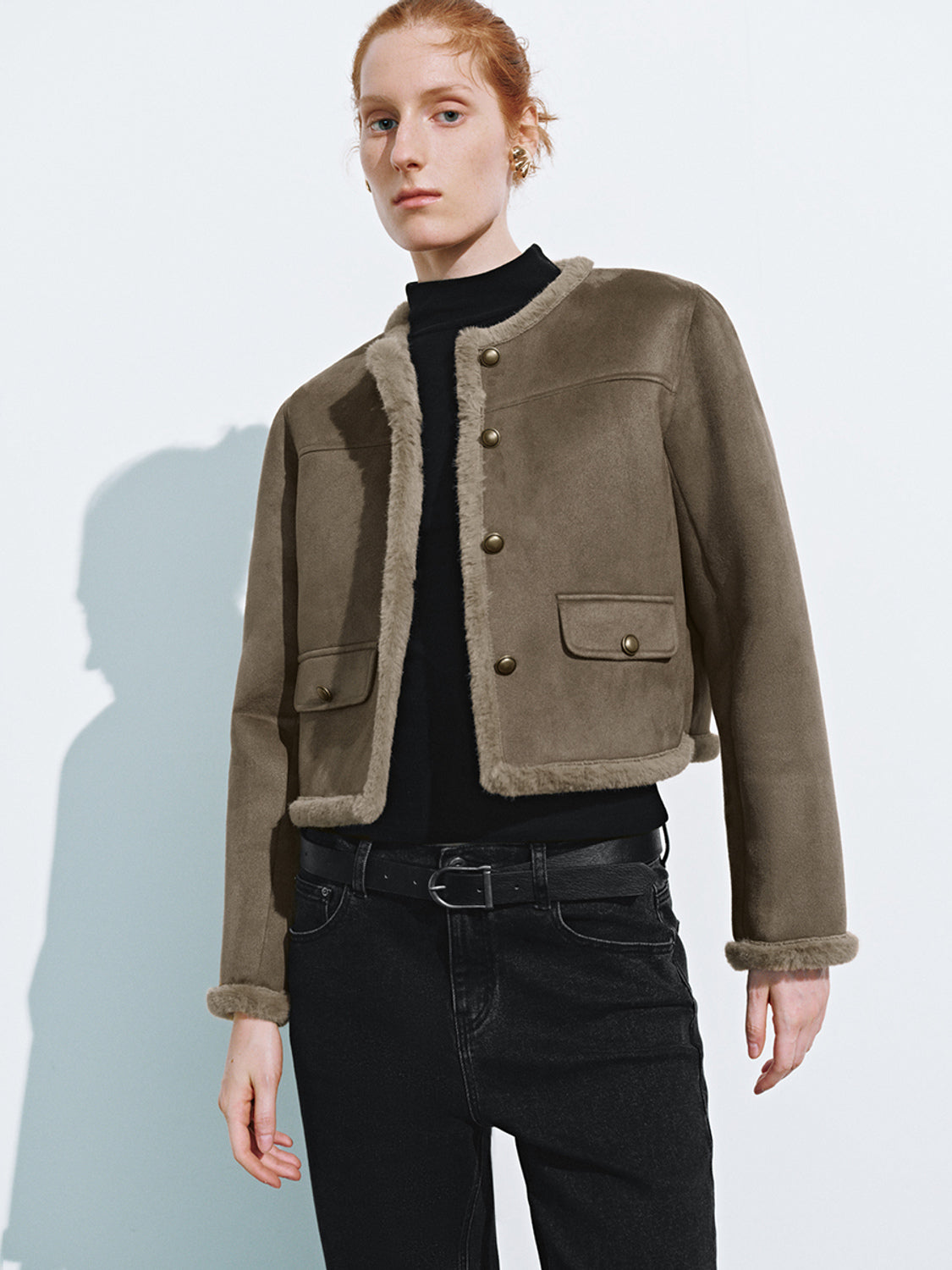 Suede Loose Jackets