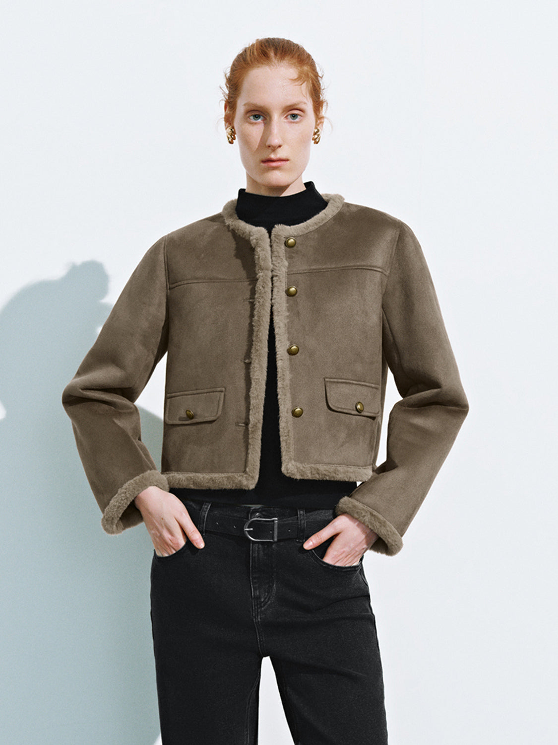 Suede Loose Jackets