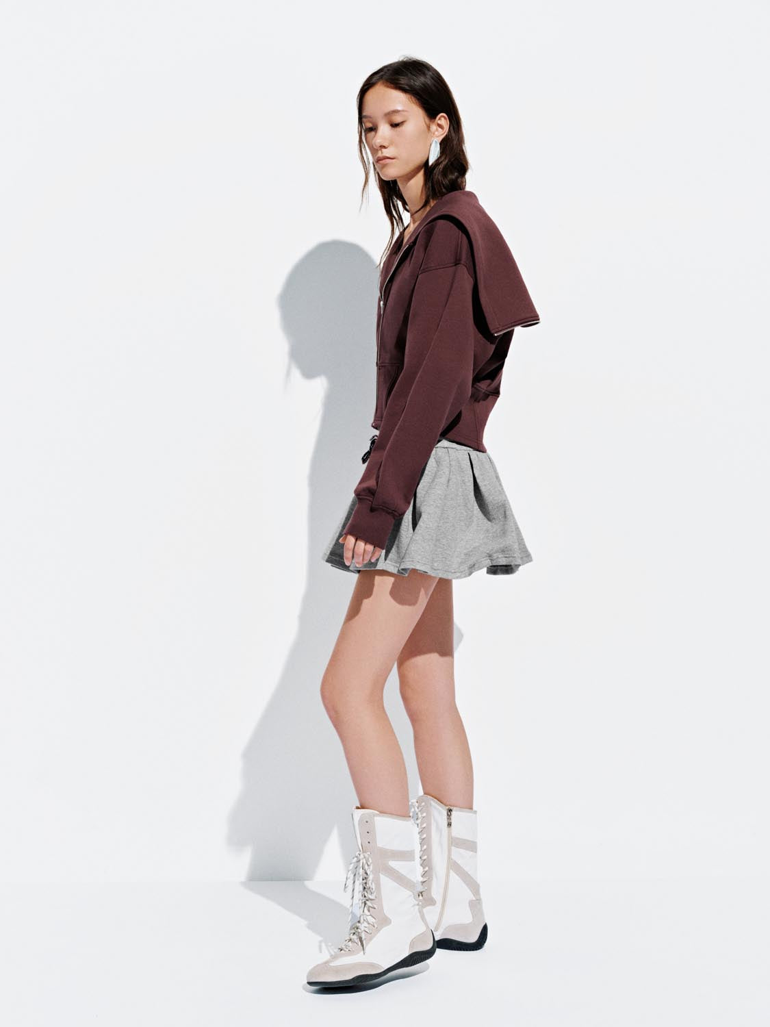 Balloon Sleeve Large Collar Jackets