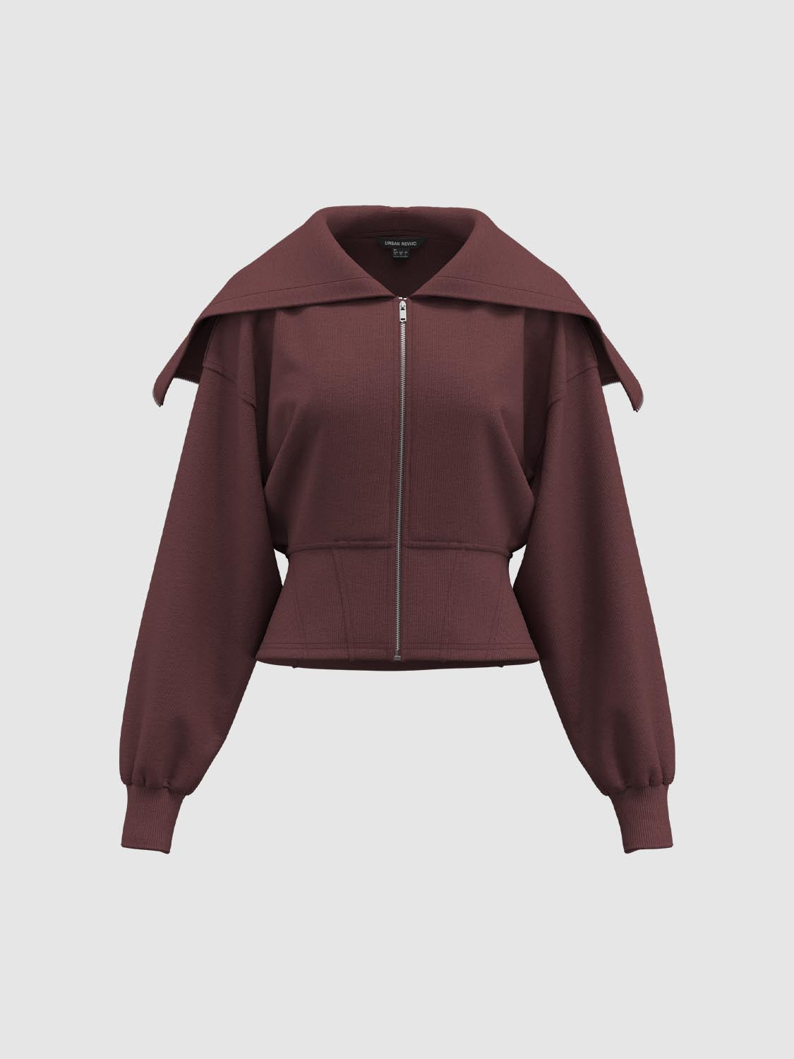 Balloon Sleeve Large Collar Jackets