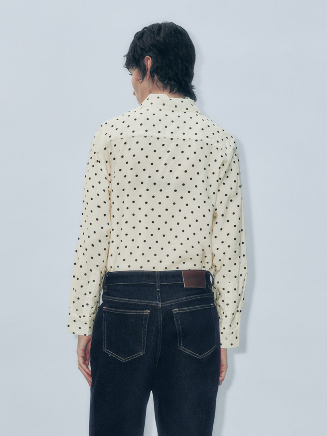 Polka Dot Button Up Shirts