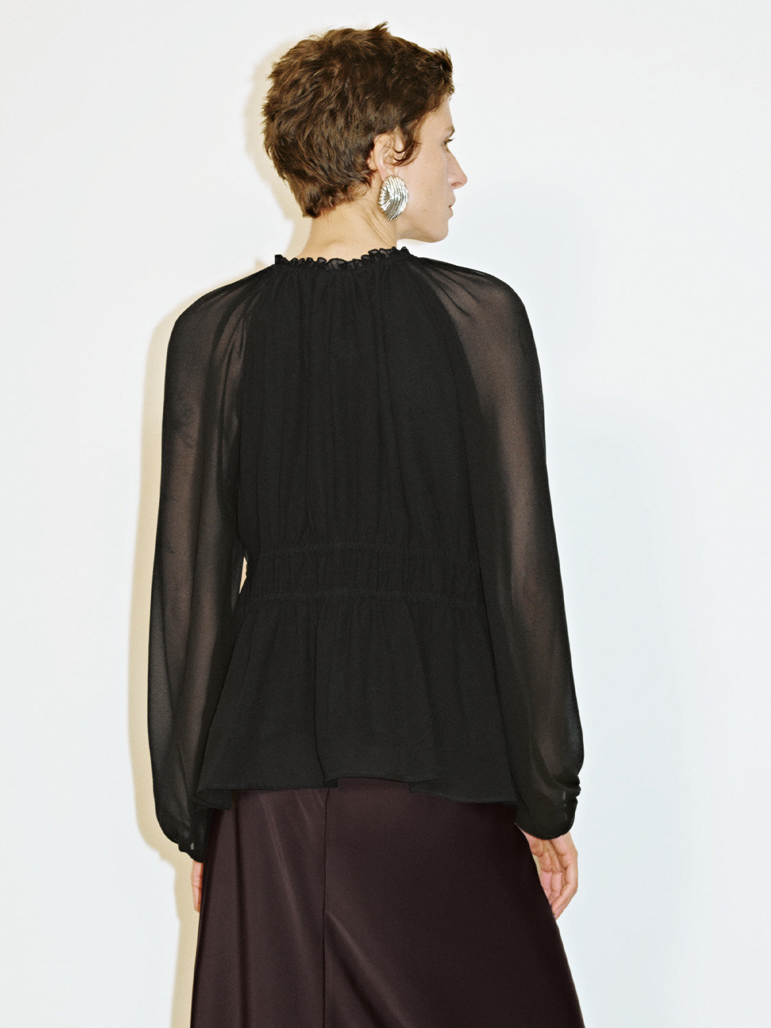 Shirred Overhead Shirt