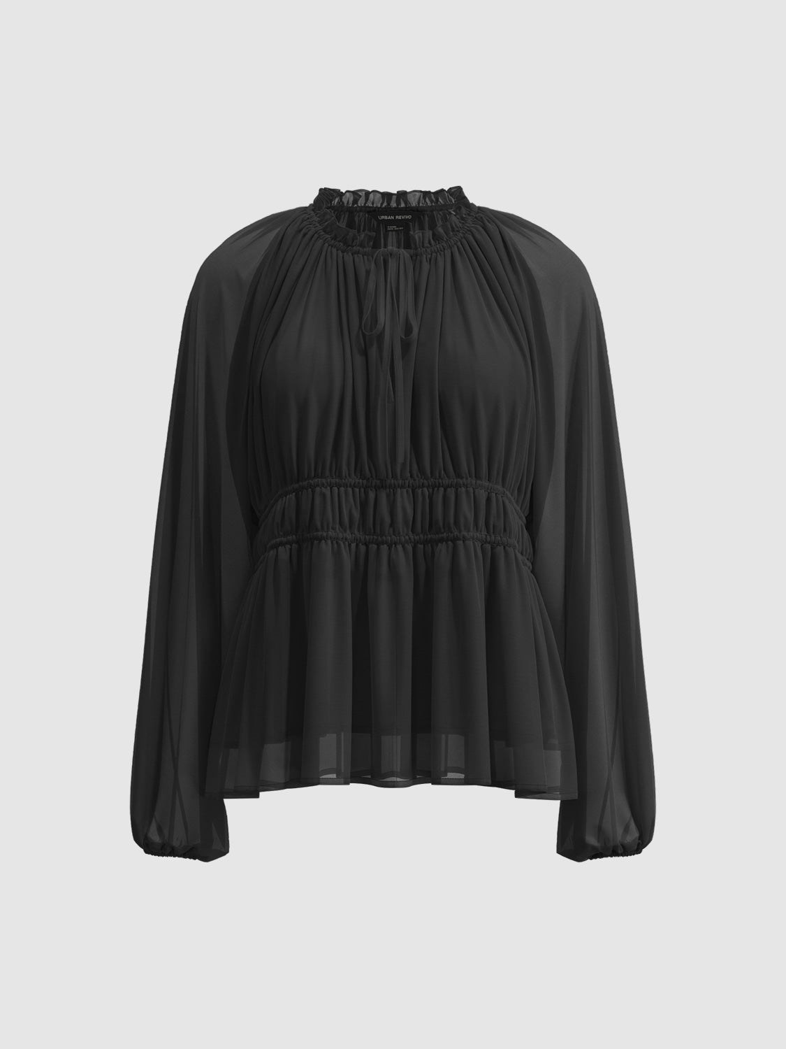 Shirred Overhead Shirt