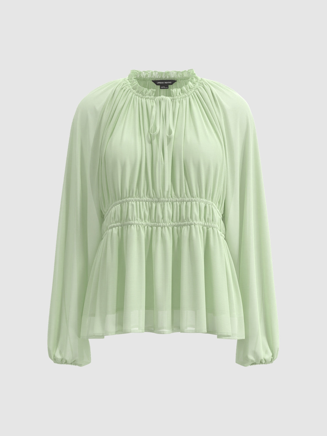 Shirred Overhead Shirt