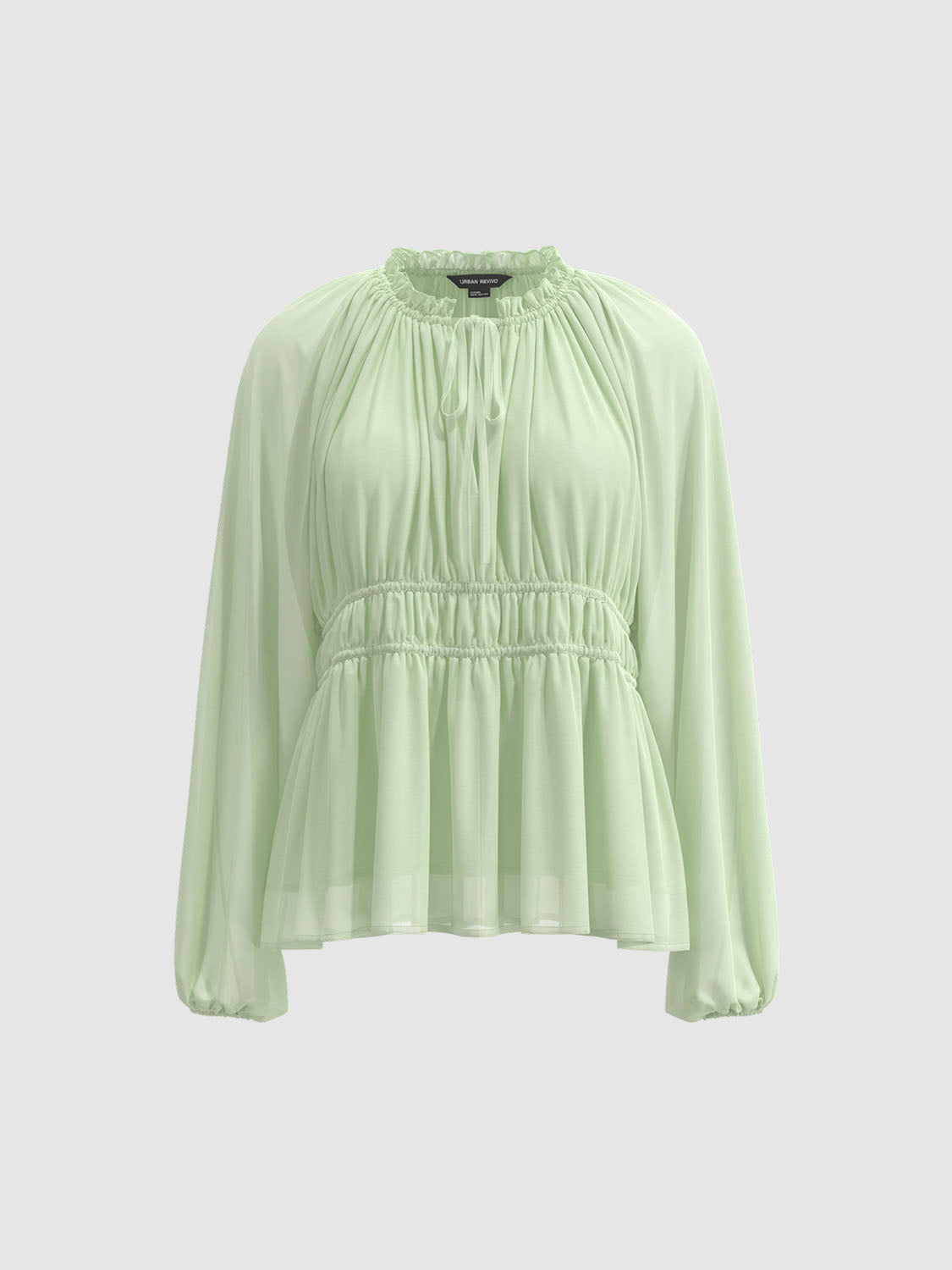Shirred Overhead Shirt