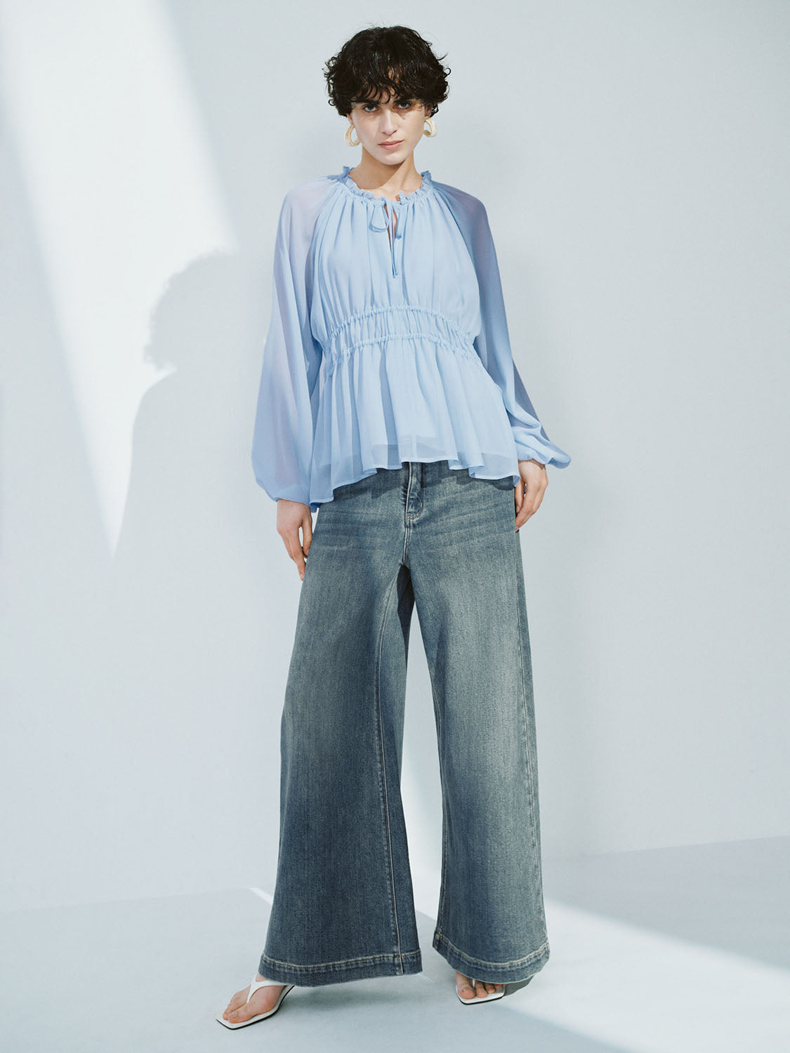 Shirred Overhead Shirt