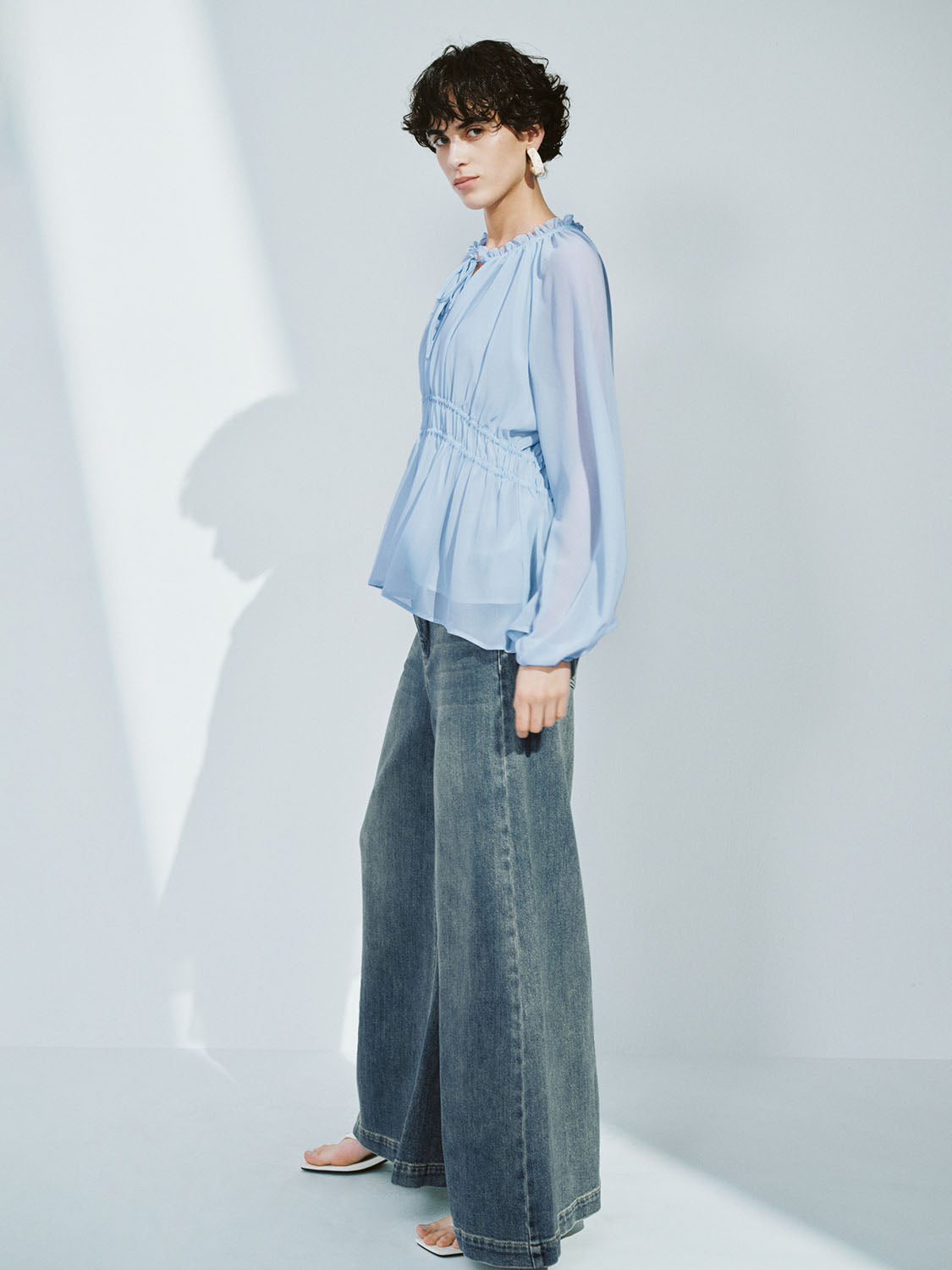 Shirred Overhead Shirt