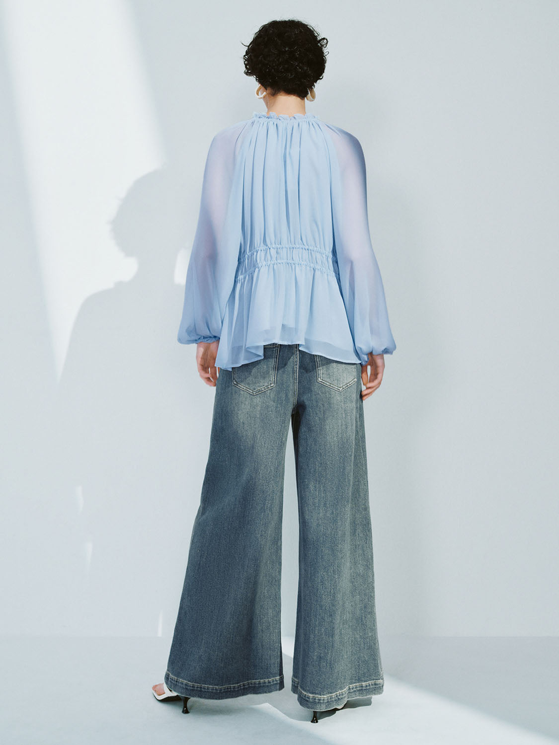 Shirred Overhead Shirt