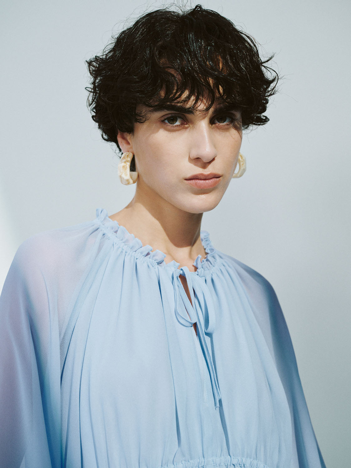 Shirred Overhead Shirt