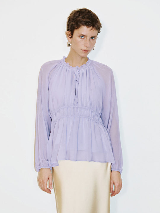 Shirred Overhead Shirt