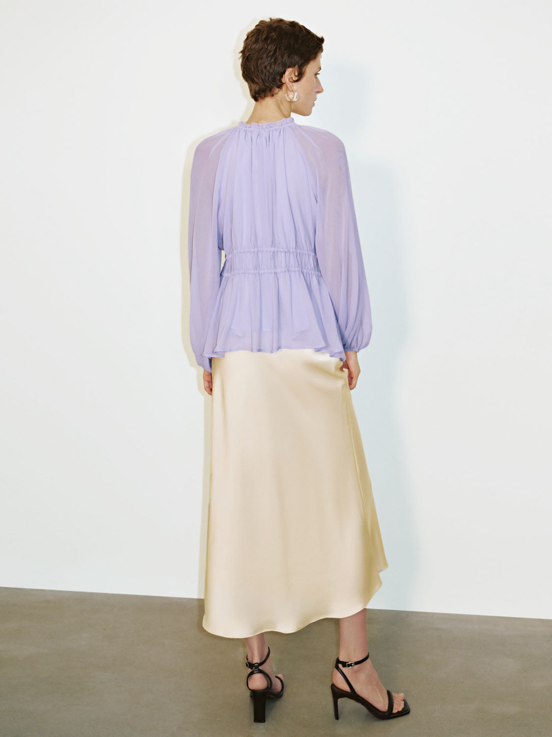 Shirred Overhead Shirt
