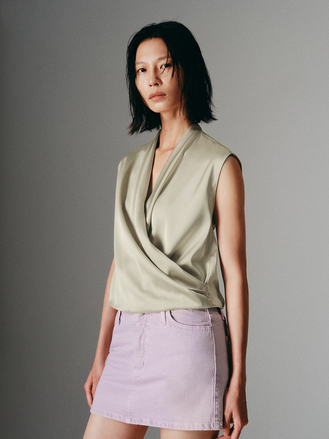 Crossover Overhead Sleeveless Shirts