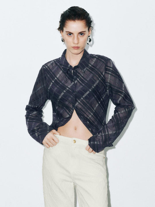 Long Sleeve Plaid Shirts