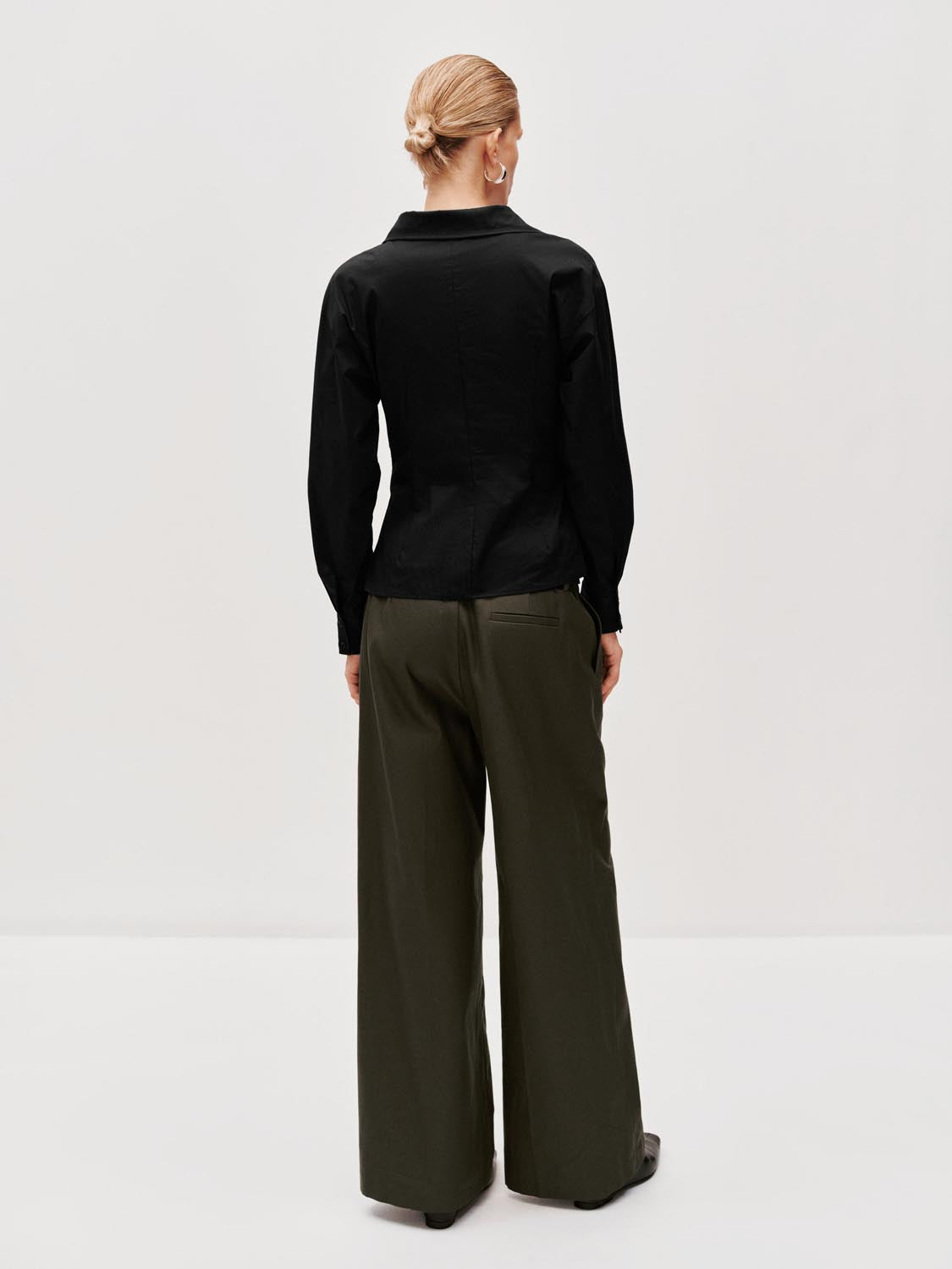 Asymmetric Tailored Overhead Shirts