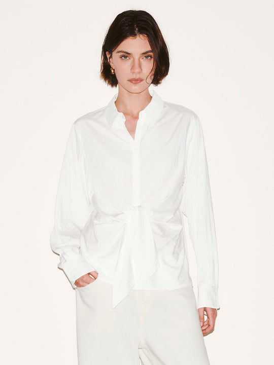 Asymmetric Knotted Shirts