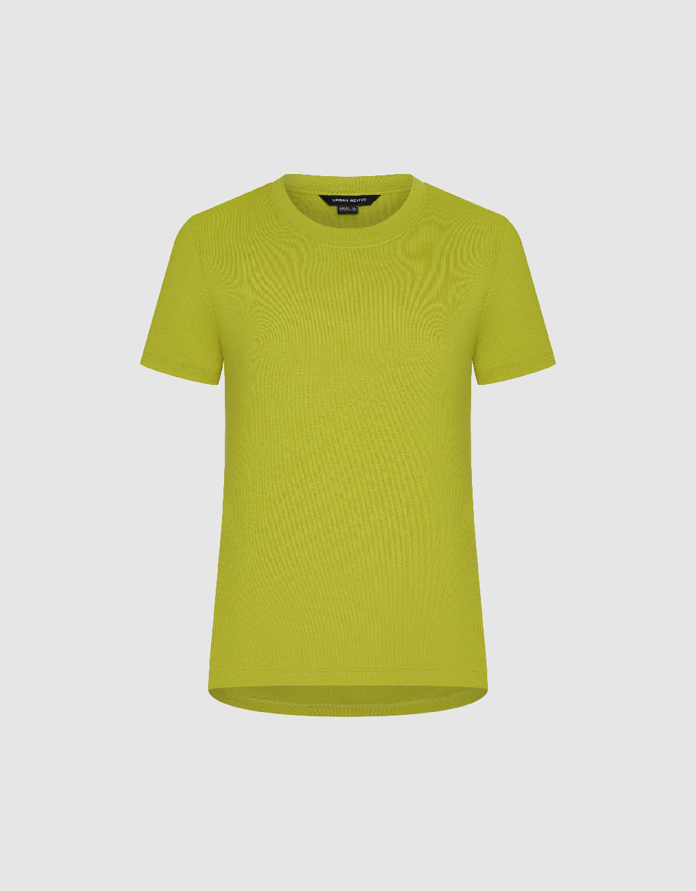 Crew Neck Straight T-Shirt