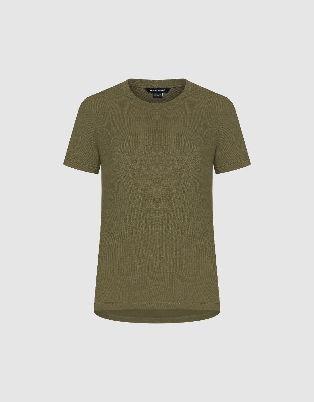 Crew Neck Straight T-Shirt