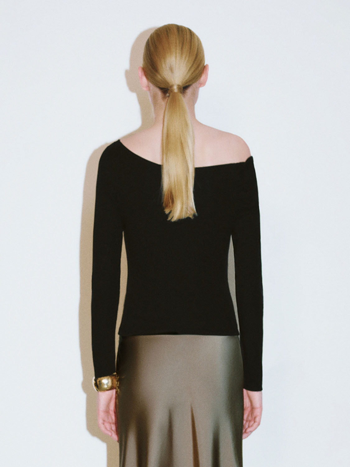 One Shoulder Skinny T-Shirts
