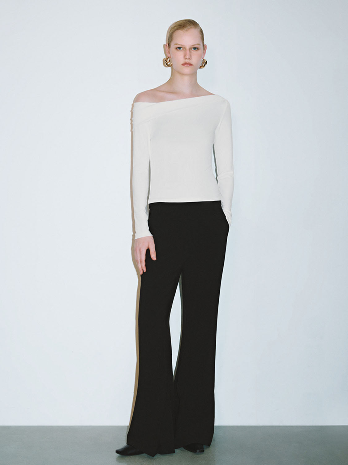 One Shoulder Skinny T-Shirts