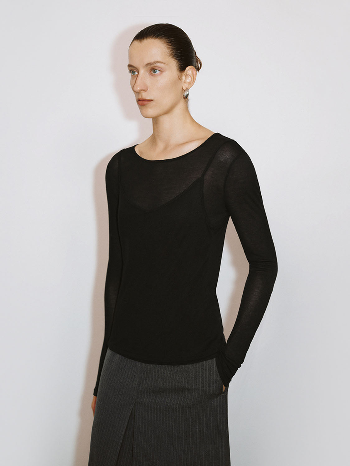 Skinny Long Sleeve T-Shirts