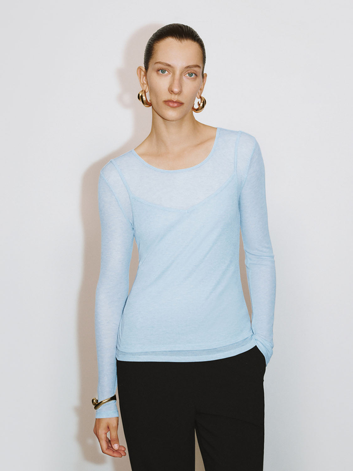 Skinny Long Sleeve T-Shirts