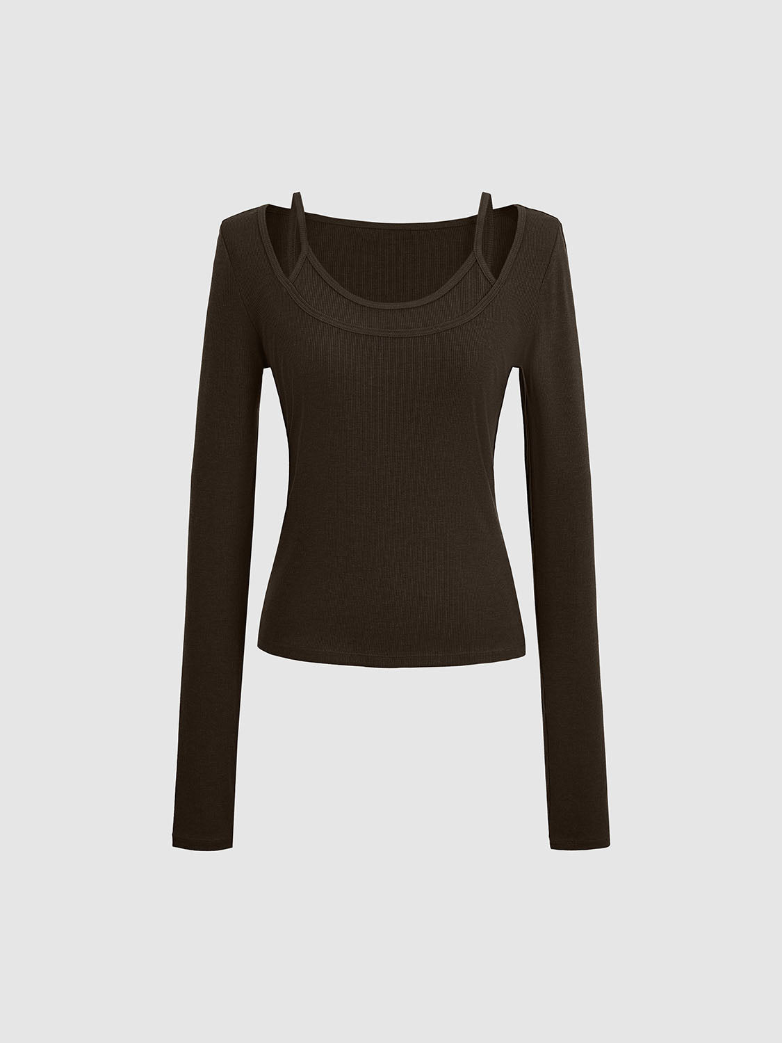 2 In 1 Skinny T-Shirts
