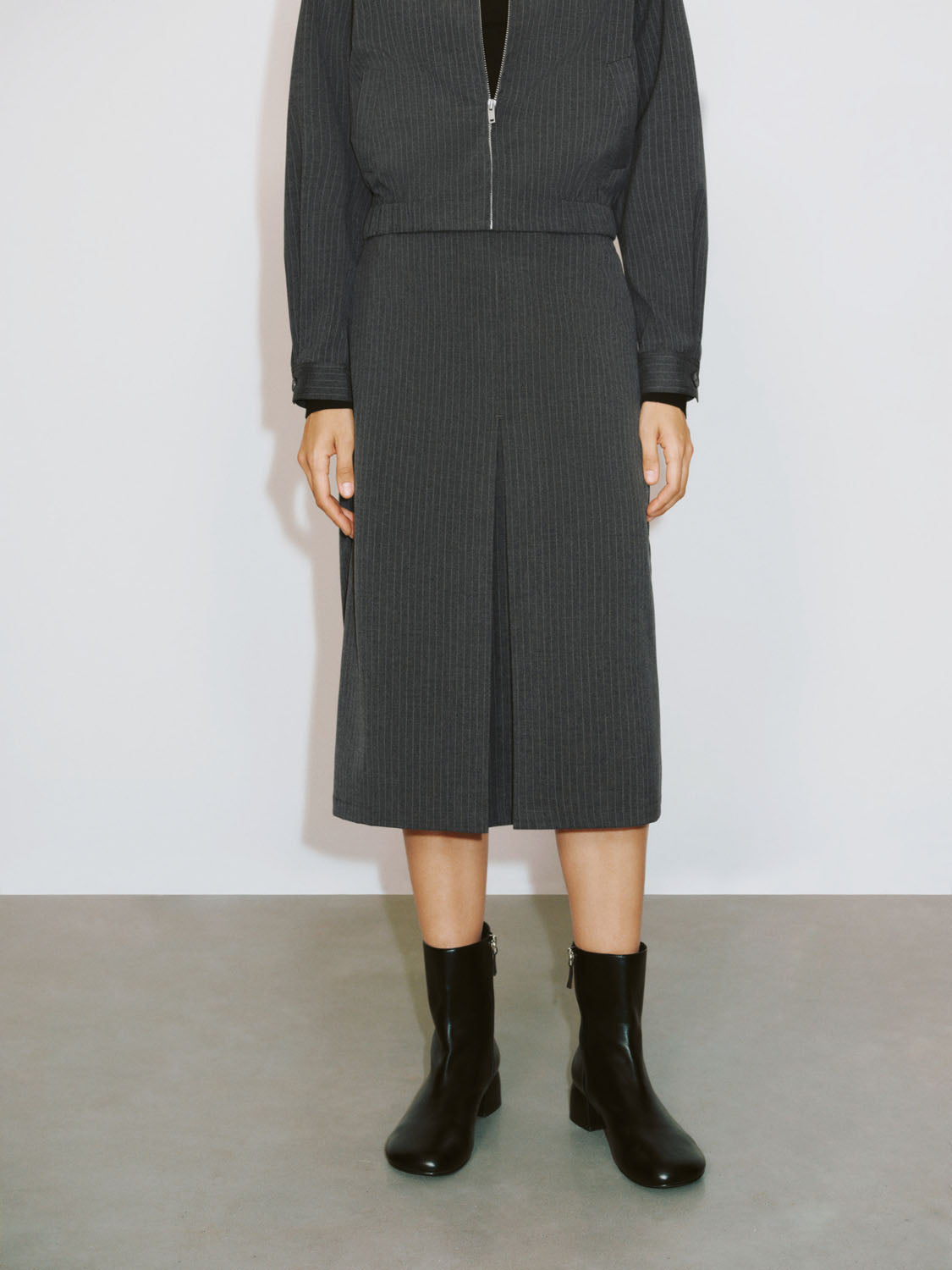 Midi A-Line Skirts