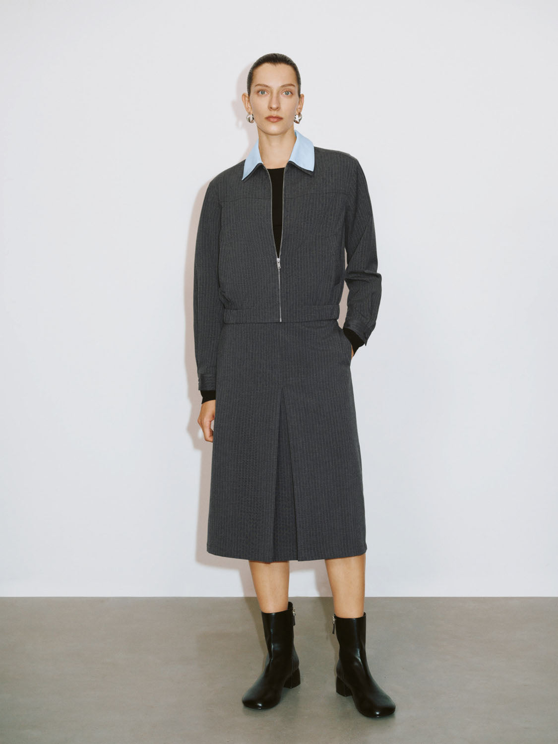 Midi A-Line Skirts