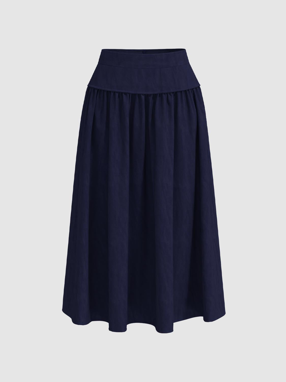 Midi Flared Skirts