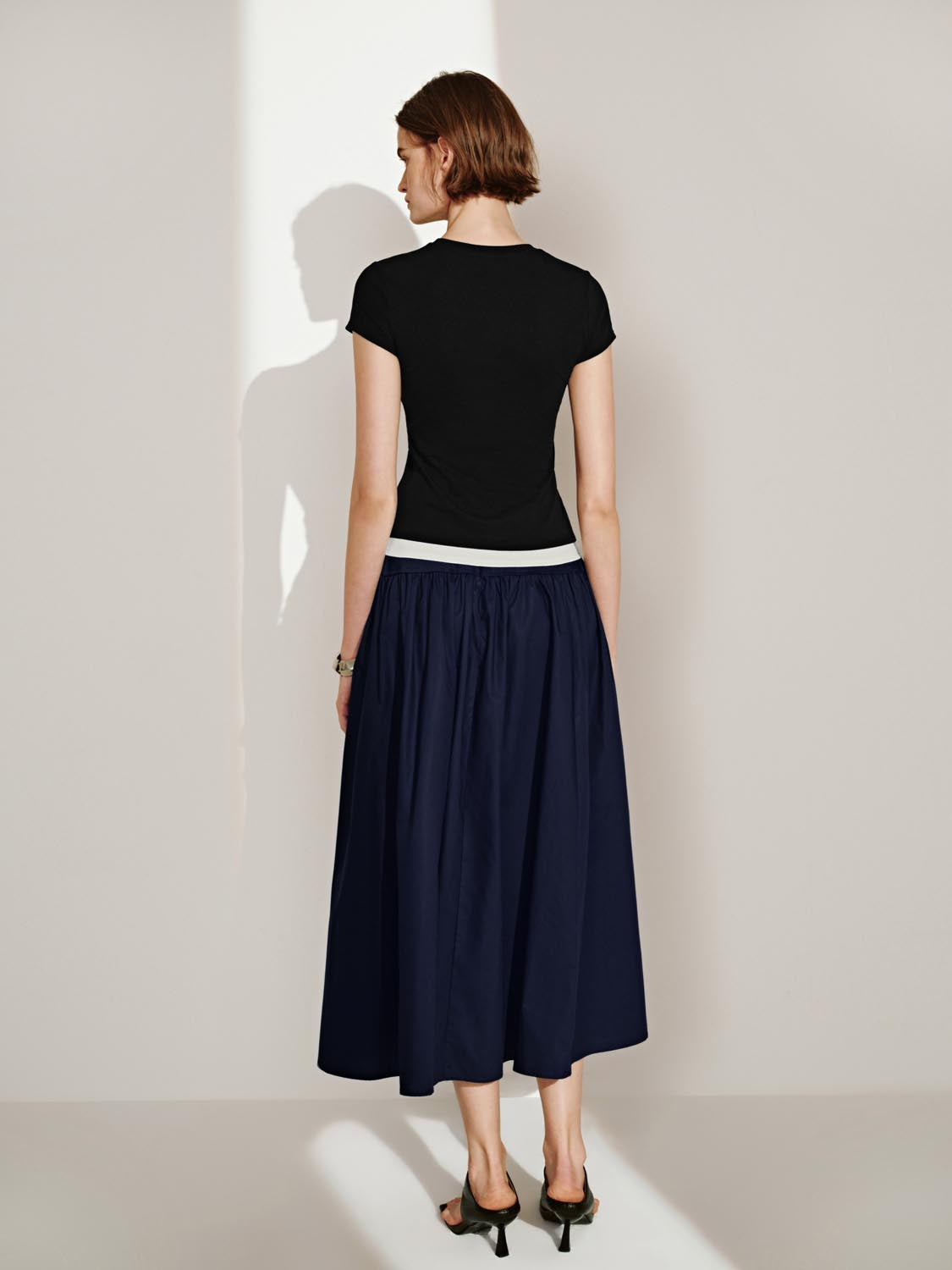 Midi Flared Skirts