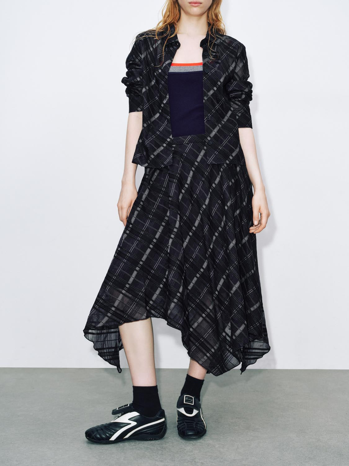 Irregular Hem A-Line Skirts