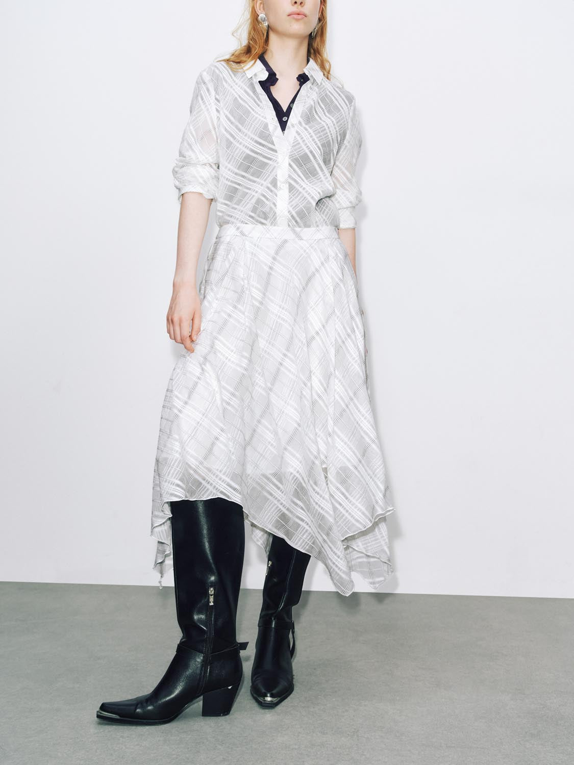 Irregular Hem A-Line Skirts
