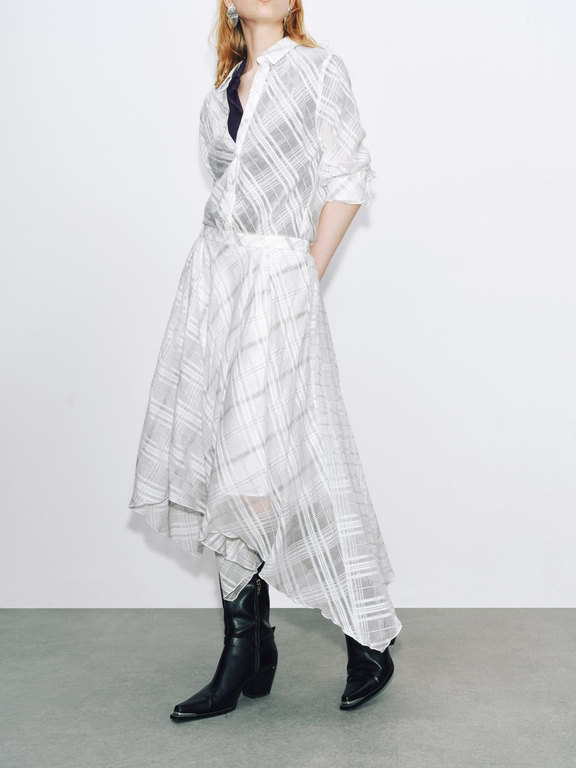 Irregular Hem A-Line Skirts